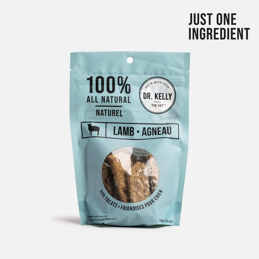 Dr. Kelly The Vet 100% Natural Dog Treats - Lamb