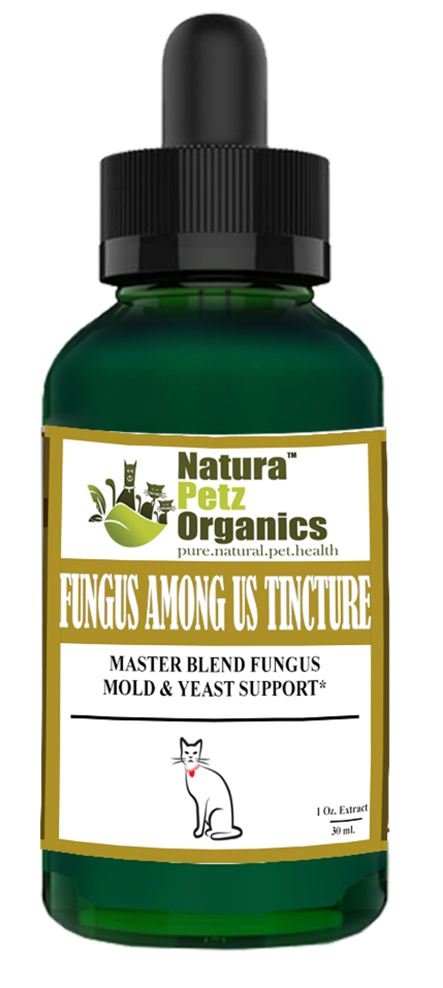 Fungus Among Us Tincture* - Master Blend Fungus,  Mold & Yeast Support* For Dogs And Cats