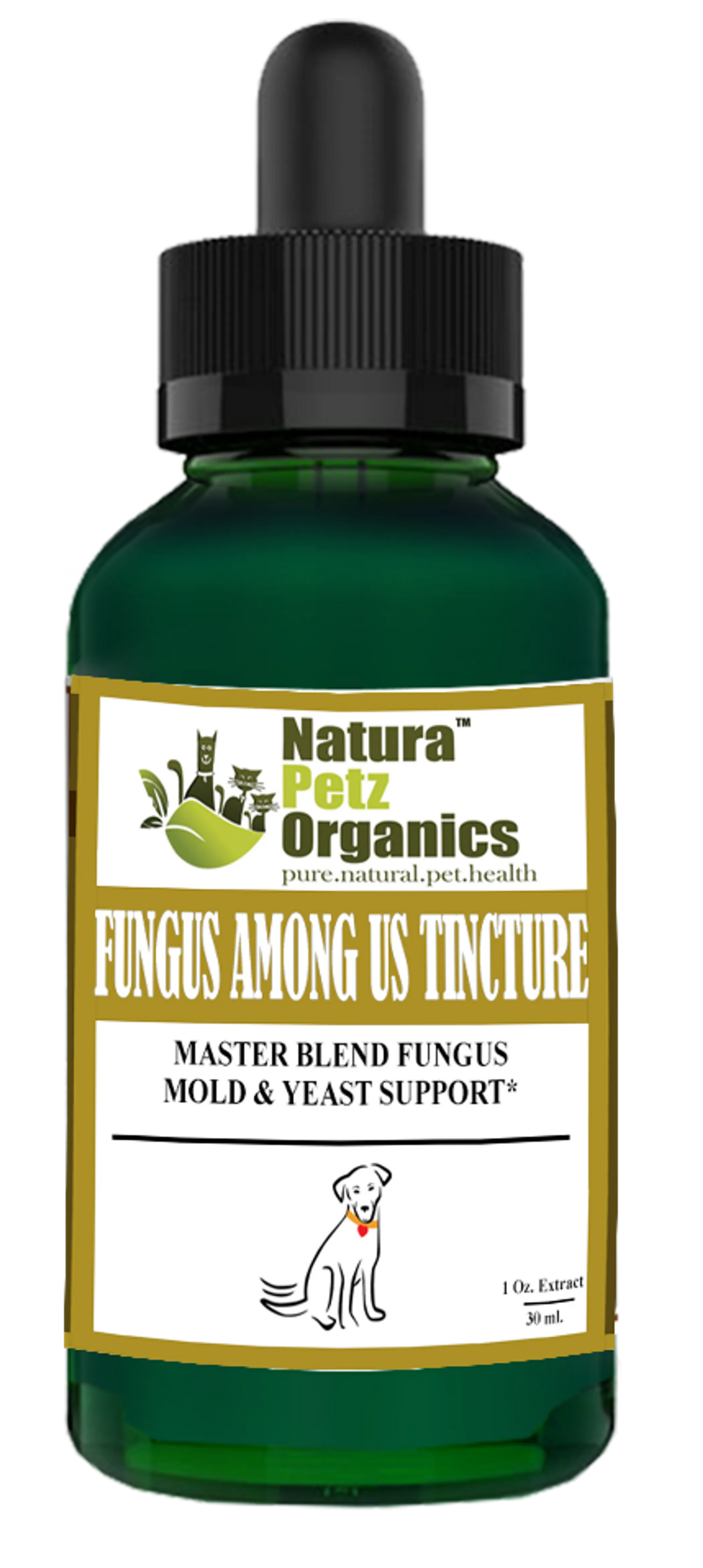 Fungus Among Us Tincture* - Master Blend Fungus,  Mold & Yeast Support* For Dogs And Cats