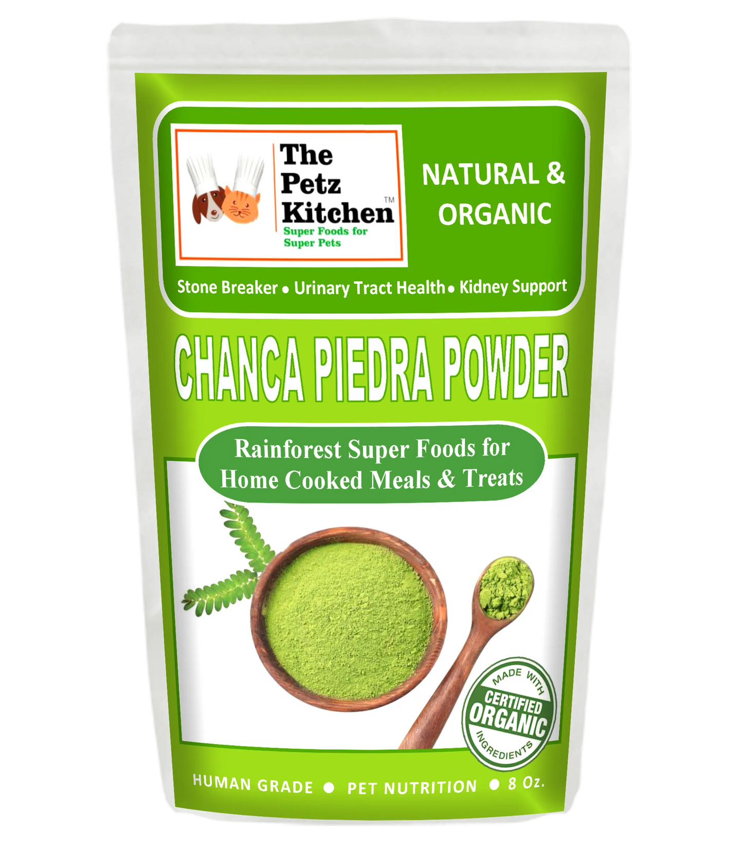 Chanca Piedra - Stone Breaker* Urinary Infection & Inflammation Support*  The Petz Kitchen - Organic & Human Grade Ingredients For Home Prepared Meals & Treats