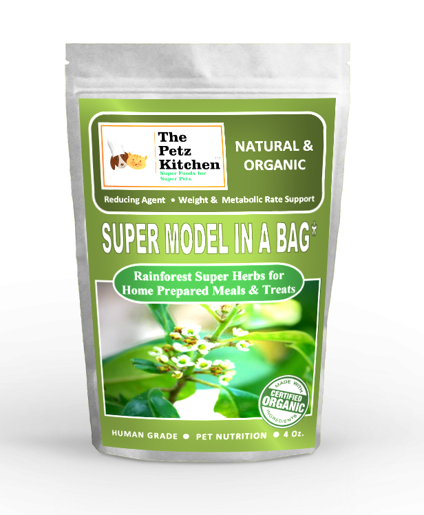 Super Model In A Bottle Weight Support* The Petz Kitchen - Organic & Human Grade Ingredients For Home Prepared Meals & Treats