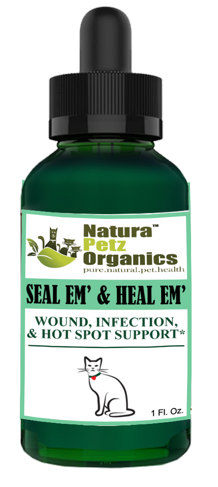 Seal Em And Seal Em Tincture - Wound, Infection, Cut & Hot Spot Support*