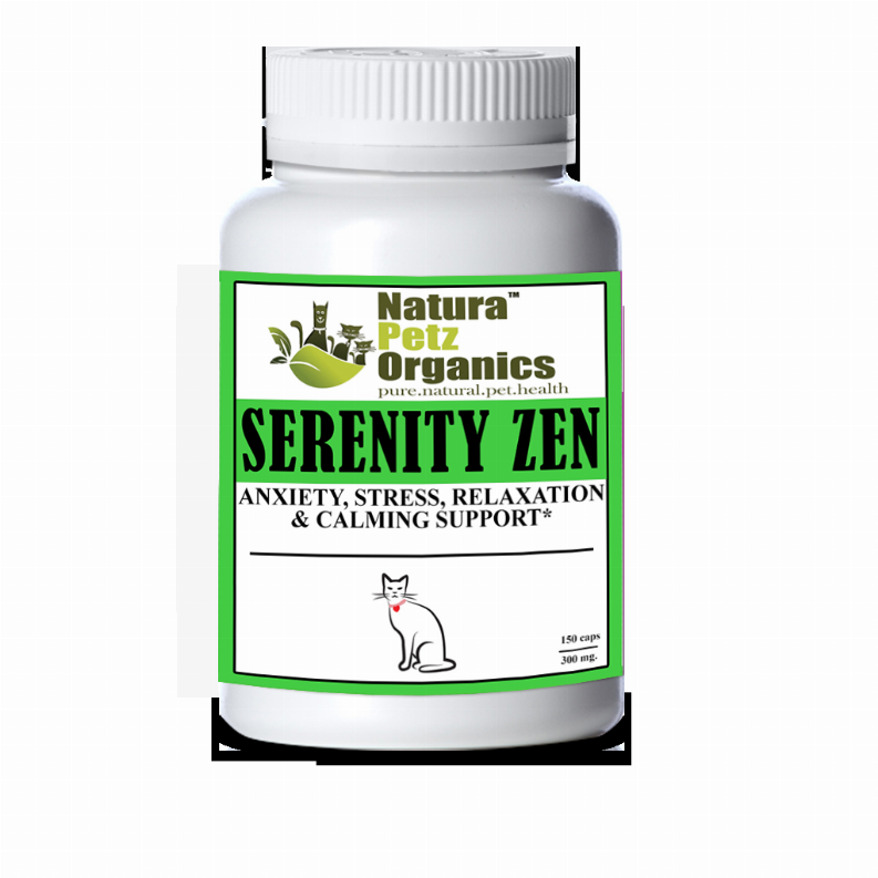 Serenity Zen - Anxiety, Stress, Relaxation & Multi-Systems Calming Support Dogs & Cats*