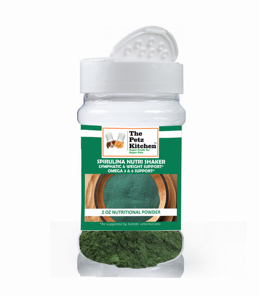 Spirulina* Omega 3 & 6 Lymphatic, Weight & Probiotic Immune Support* The Petz Kitchen