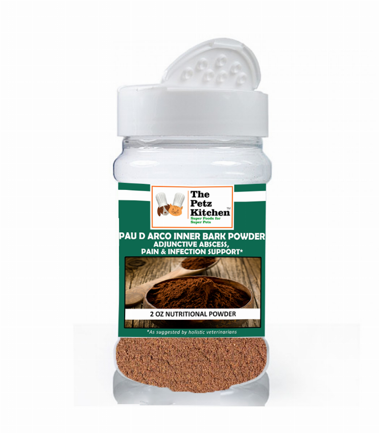 Pau D Arco Inner Bark - Adjunctive Abscess, Pain & Infection Support* The Petz Kitchen