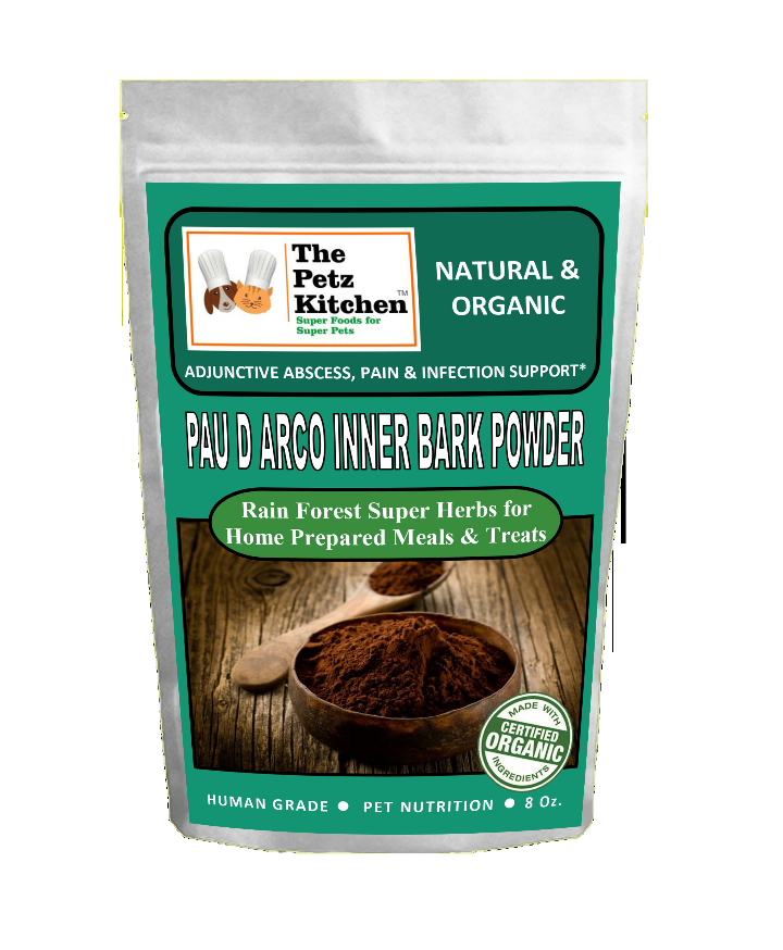 Pau D Arco Inner Bark - Adjunctive Abscess, Pain & Infection Support* The Petz Kitchen