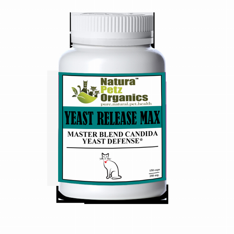 Yeast Release Max Capsules* Master Blend Candida Yeast Defense* For Dogs And Cats*