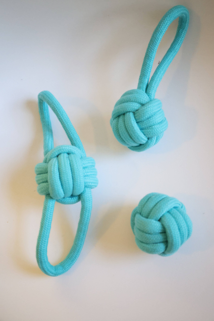 Eco-friendly Rope Toy 3 Set For Middle And Big Dog