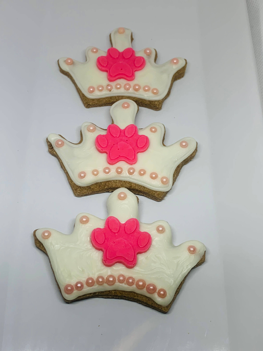 Top Dog Royal Crown Cookie-Pink