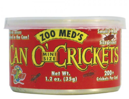 Zoo Med Can O' Crickets - Mini - 1.2 oz