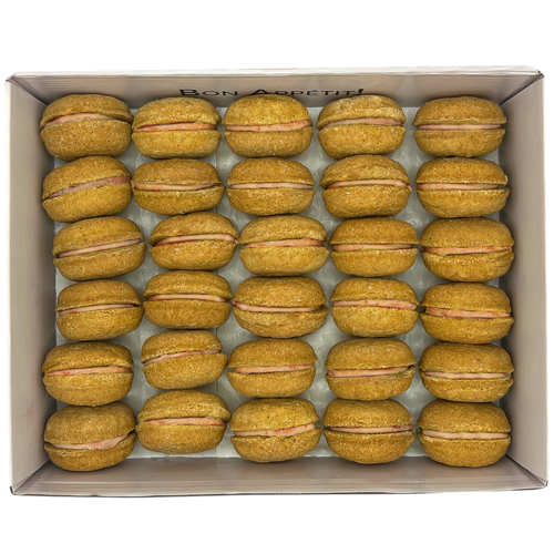 40 Count Dog Macaron Treats Gift Box